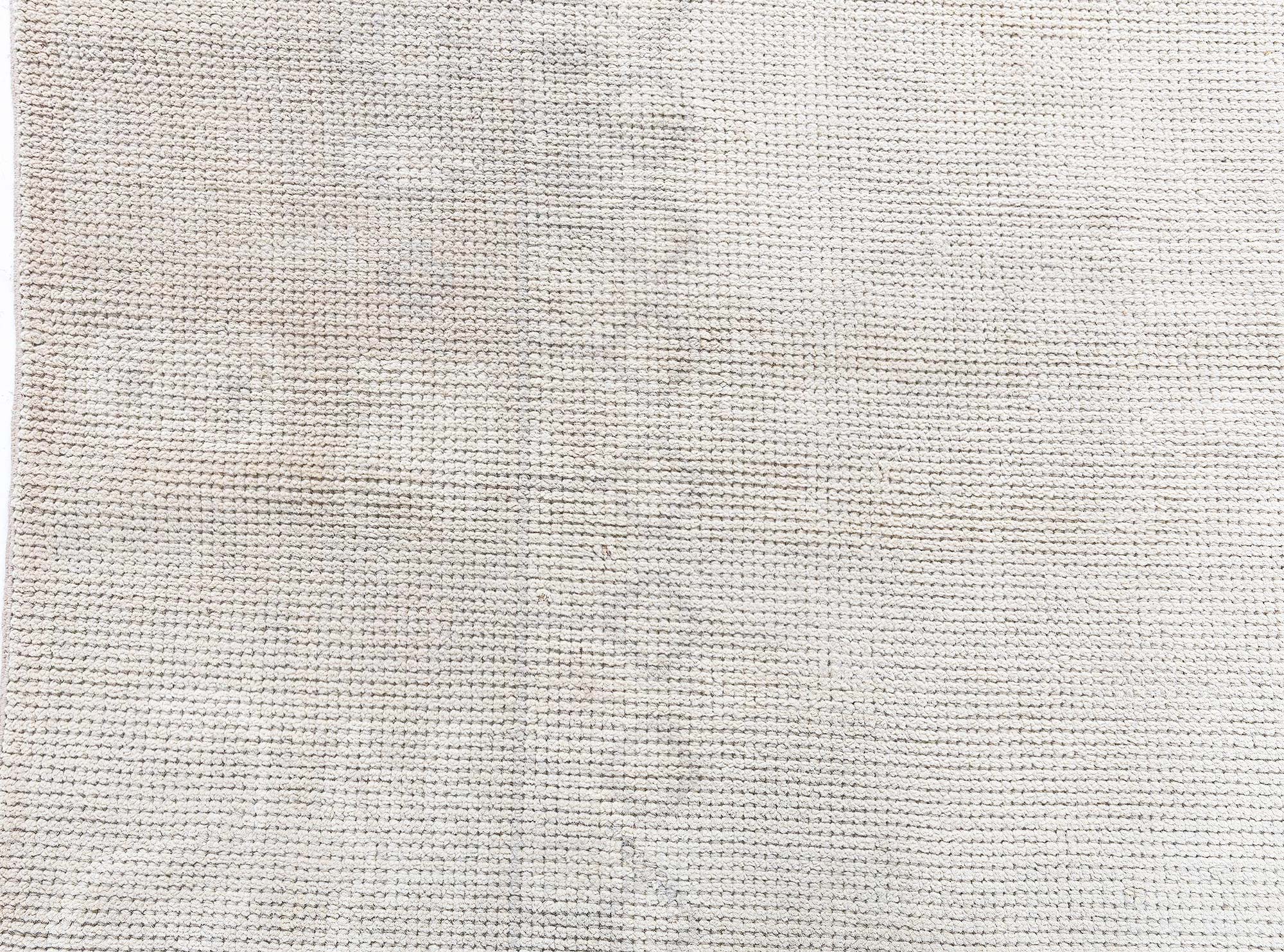 Vintage Viennese Secessionist Light Beige Hand-Knotted Wool Carpet BB9201 Vintage Viennese Secessionist Light Beige Hand-Knotted Wool Carpet BB9201