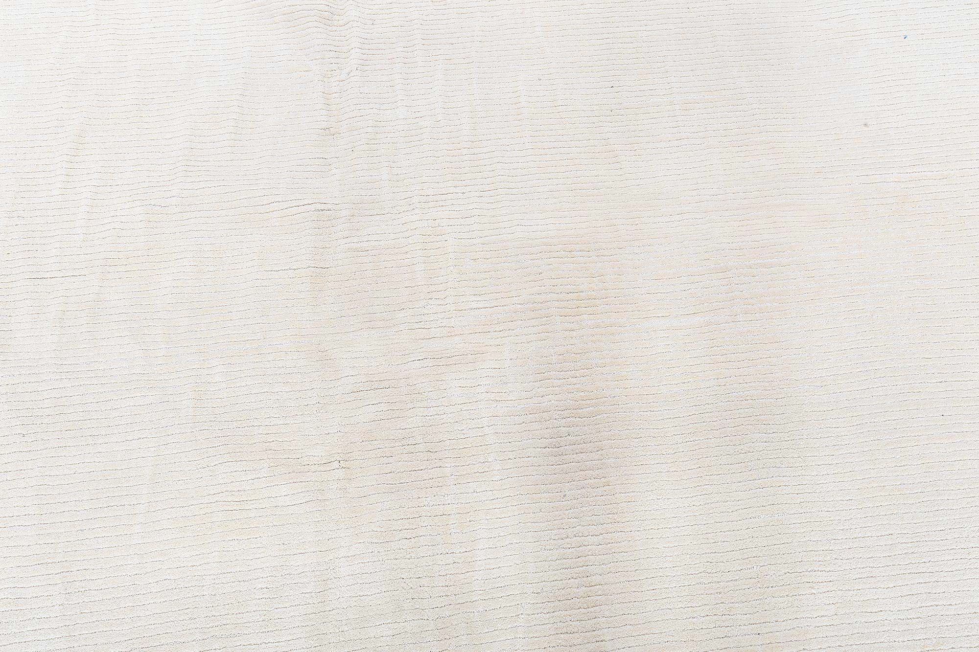 Modern Solid Light Beige Handmade Wool Rug “Veil” N13058 Modern Solid Light Beige Handmade Wool Rug “Veil” N13058