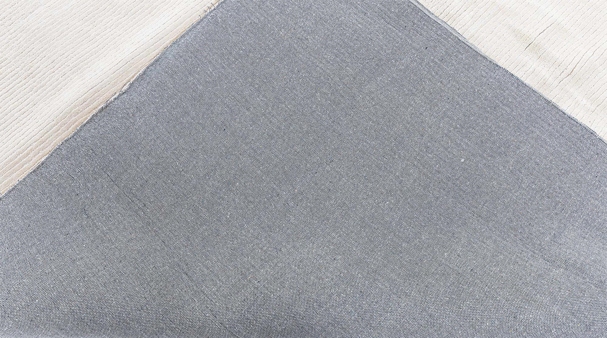 Modern Solid Light Beige Handmade Wool Rug “Veil” N13058 Modern Solid Light Beige Handmade Wool Rug “Veil” N13058