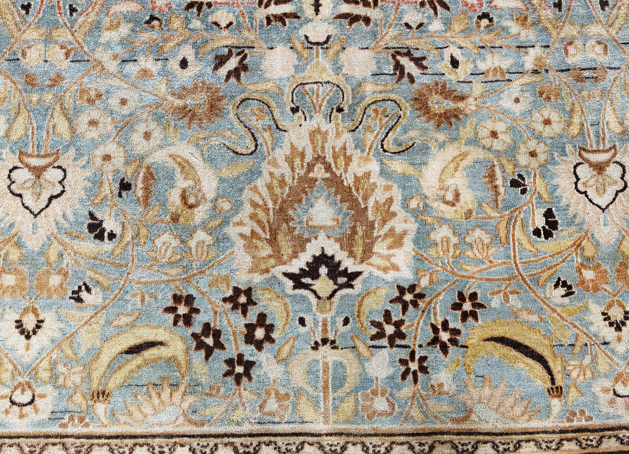 Antique Meshad Allover Hand-Knotted Rug BB9221 Antique Meshad Allover Hand-Knotted Rug BB9221
