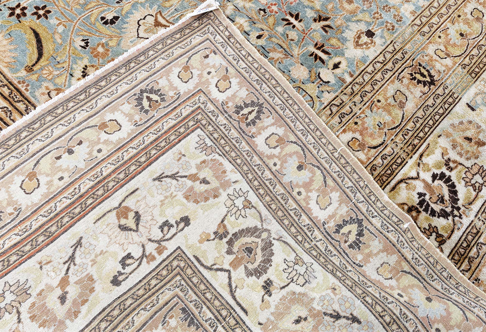 Antique Meshad Allover Hand-Knotted Rug BB9221 Antique Meshad Allover Hand-Knotted Rug BB9221