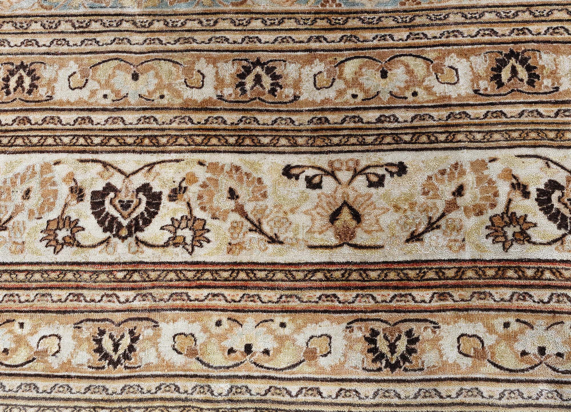 Antique Meshad Allover Hand-Knotted Rug BB9221 Antique Meshad Allover Hand-Knotted Rug BB9221