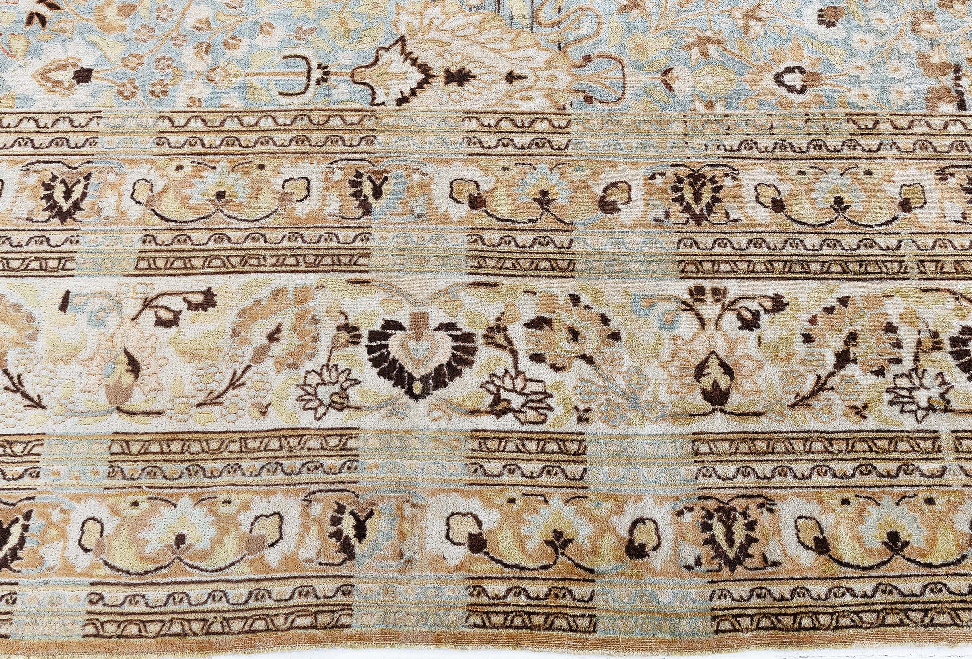 Antique Meshad Allover Hand-Knotted Rug BB9221 Antique Meshad Allover Hand-Knotted Rug BB9221