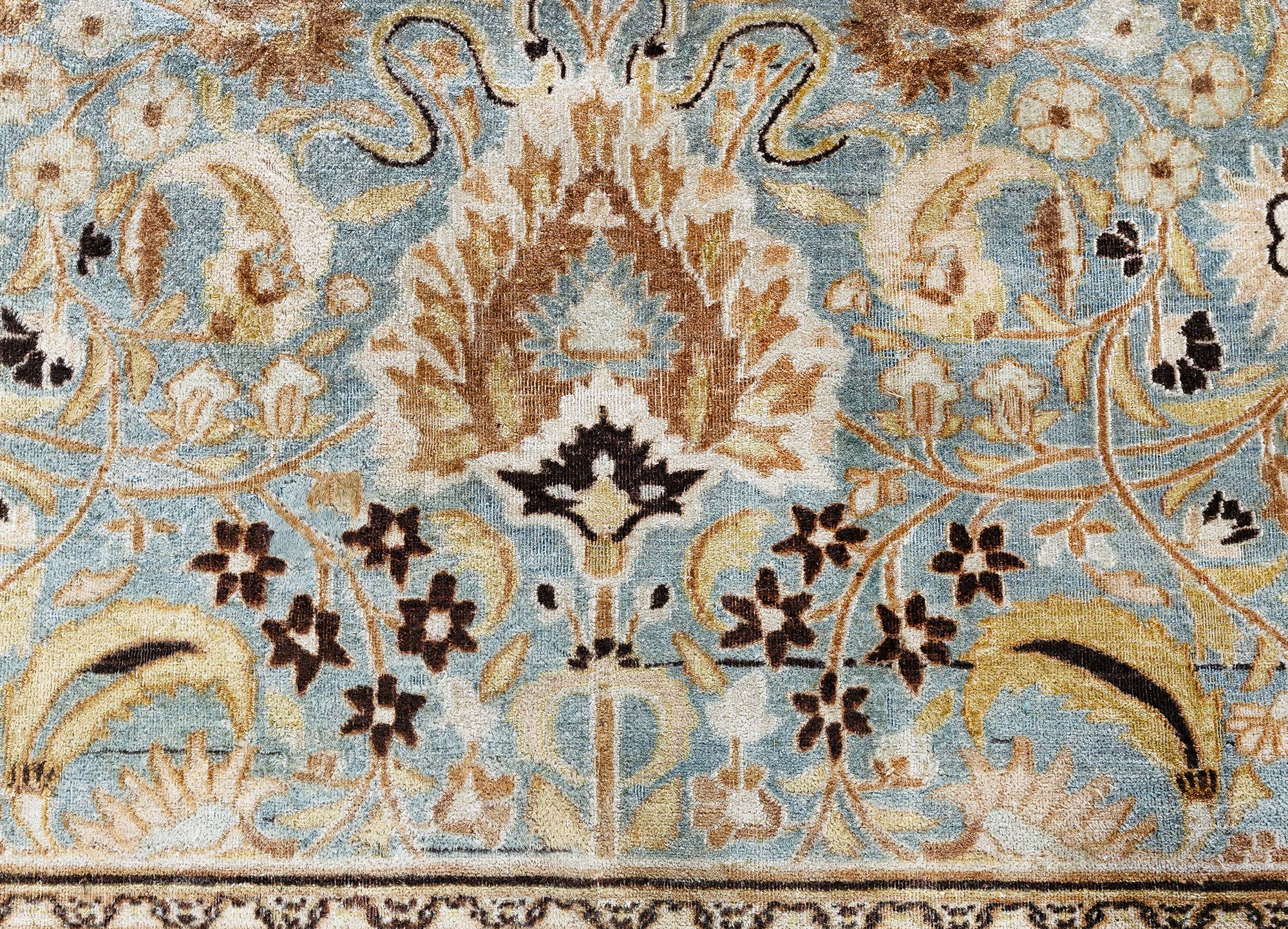 Antique Meshad Allover Hand-Knotted Rug BB9221 Antique Meshad Allover Hand-Knotted Rug BB9221