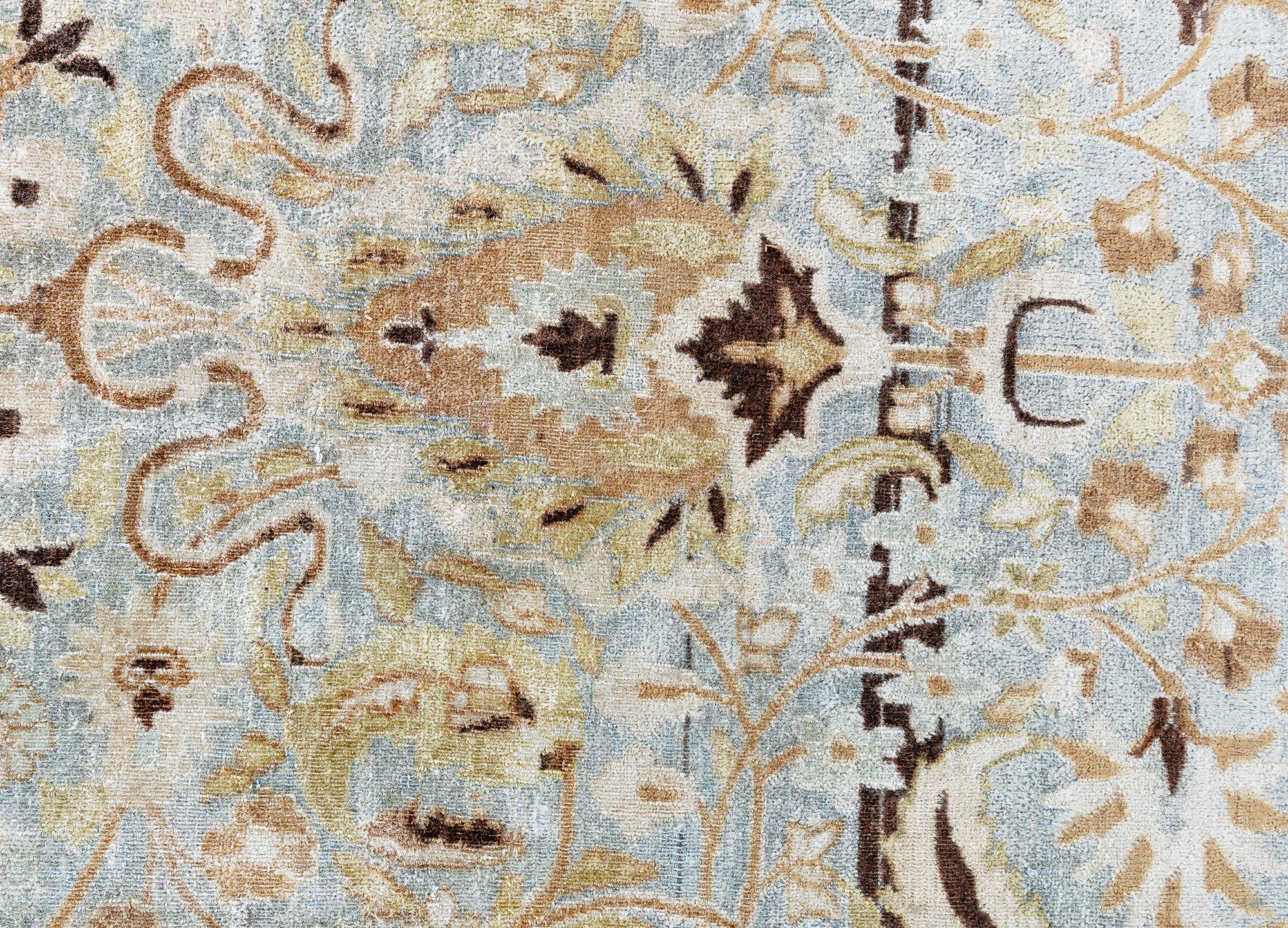 Antique Meshad Allover Hand-Knotted Rug BB9221 Antique Meshad Allover Hand-Knotted Rug BB9221