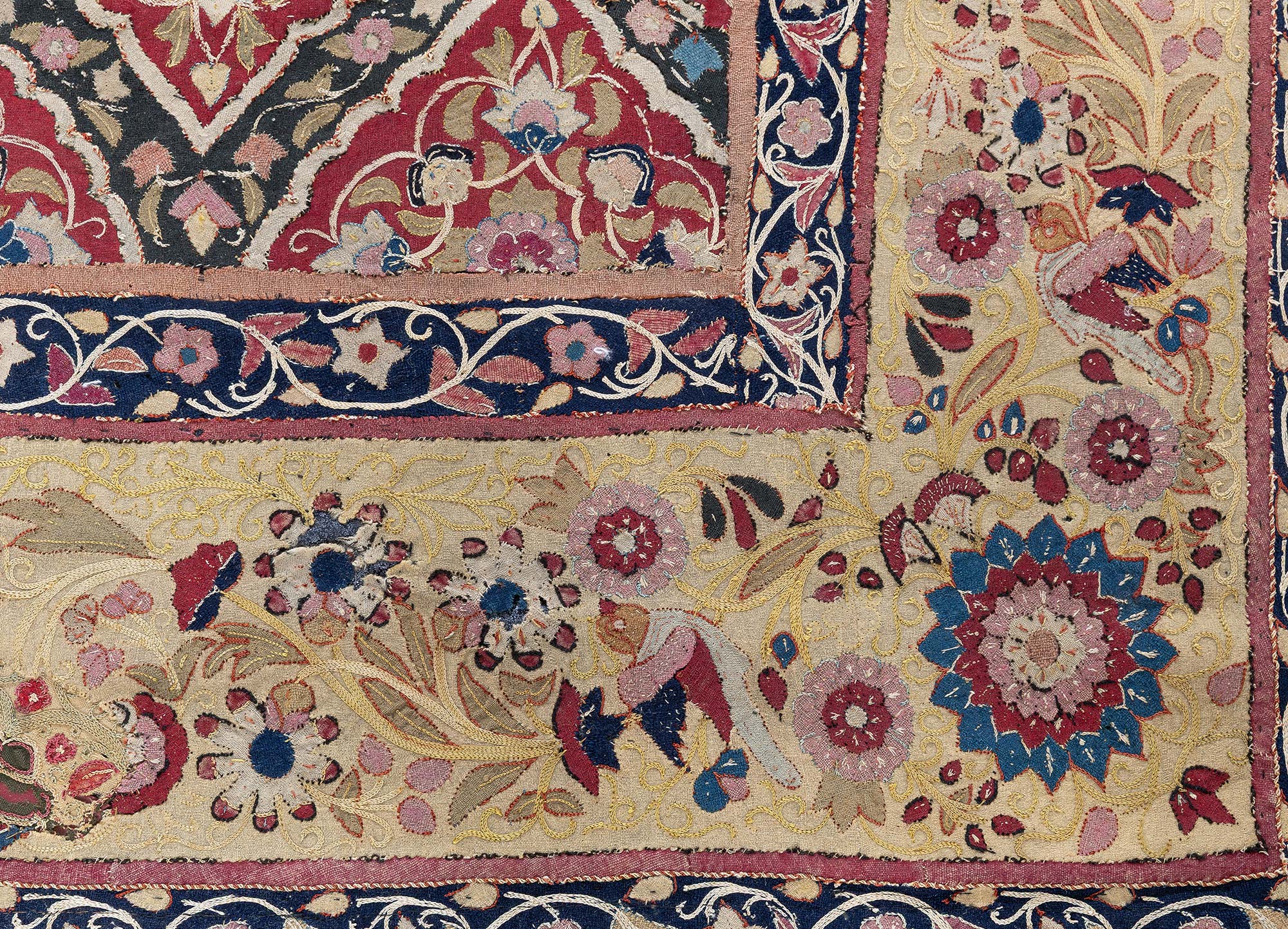 Antique Persian Dark Brown Flatweave Wool Silk Rasht Textile BB9226 Antique Persian Dark Brown Flatweave Wool Silk Rasht Textile BB9226