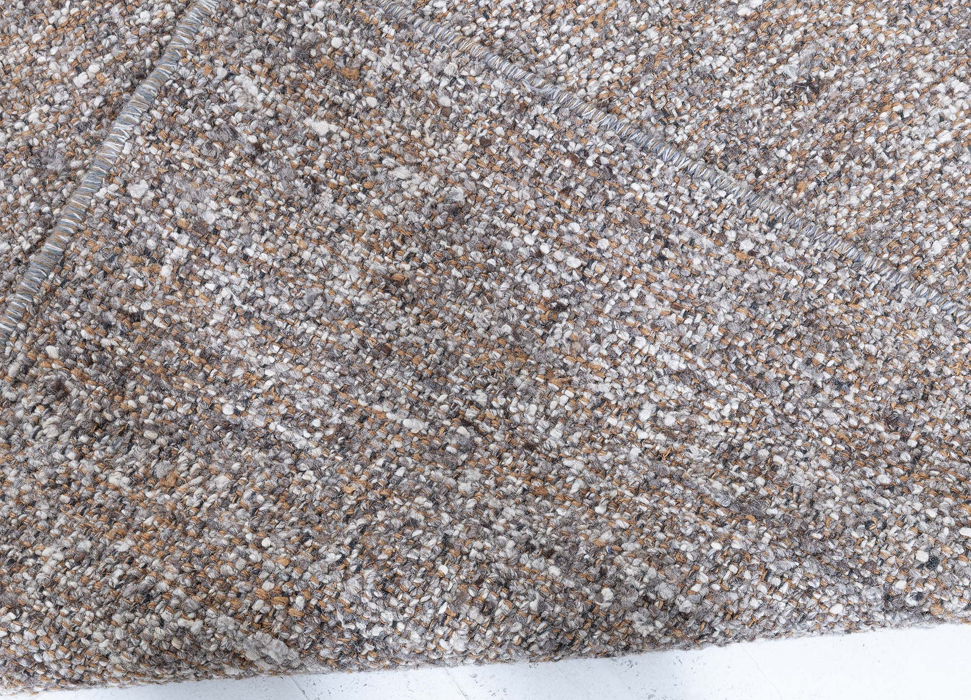 “Quarzo” Flatweave Classic Taupe Wool Runner N13073 “Quarzo” Flatweave Classic Taupe Wool Runner N13073